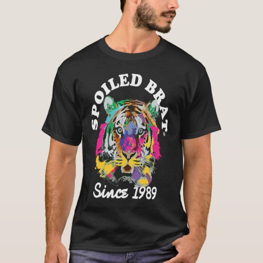 Spoiled Brat Tiger since 1989 T-Shirt (Vorderseite)