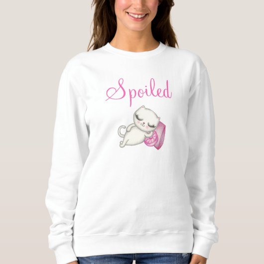 Spoiled Cat T - Shirt (Vorderseite)