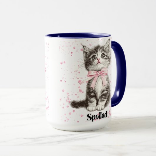 Spoiled Kitty Tasse (VorderseiteRechts)