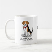 Spoiled Rotten Beagle (Trikolon 3) Hund Funny Kaffeetasse (Links)