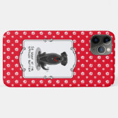Spoiled Rotten Black Lab Labrador Retriever Dog Case-Mate iPhone Hülle (Rückseite (Horizontal))