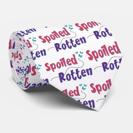 Spoiled Rotten Krawatte (Gerollt)
