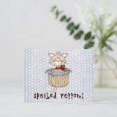 Spoiled Rotten Postkarte (Stehend Vorderseite)