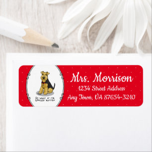 Spoiled Rotten Welsh Terrier Dog - Niedlich