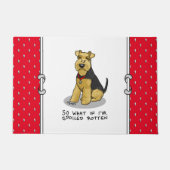 Spoiled Rotten Welsh Terrier Dog - Niedlich Fußmatte (Vorderseite)