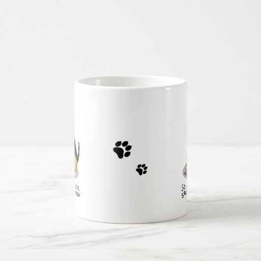 Spoiled Rotten Welsh Terrier Dog - Niedlich Kaffeetasse (Mittel)