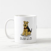 Spoiled Rotten Welsh Terrier Dog - Niedlich Kaffeetasse (Links)
