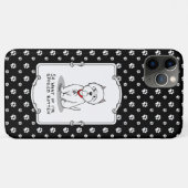 Spoiled Rotten Westie West Highland White Terrier Case-Mate iPhone Hülle (Rückseite (Horizontal))
