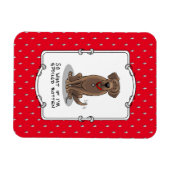 Spoiled Rottenschokolade Labrador Labrador Retriev Magnet (Horizontal)