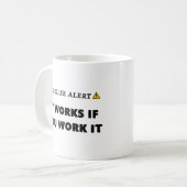 Spoilerwarnung Es funktioniert ein tolles Erholung Kaffeetasse (Vorderseite Links)