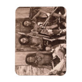 Spokane-Amerikanische Ureinwohner, 1861 (b/w-Foto) Magnet (Vertikal)