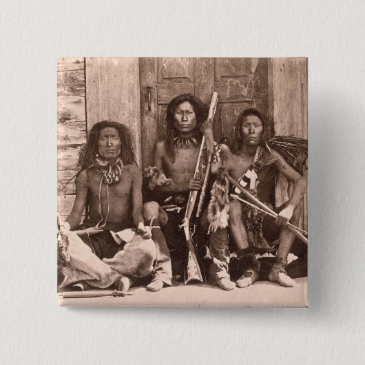 Spokane-amerikanischer Ureinwohner, 1861 (b/w Button (Vorderseite)