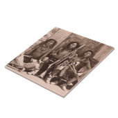 Spokane-amerikanischer Ureinwohner, 1861 (b/w Fliese (Seite)