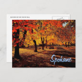 Spokane Autumn Postcard Postkarte (Vorne/Hinten)