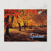 Spokane Autumn Postcard Postkarte (Vorderseite)