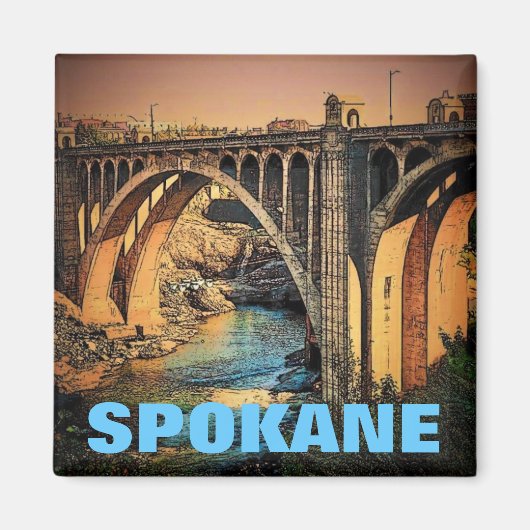 Spokane (Brücke) Magnet (Vorne)