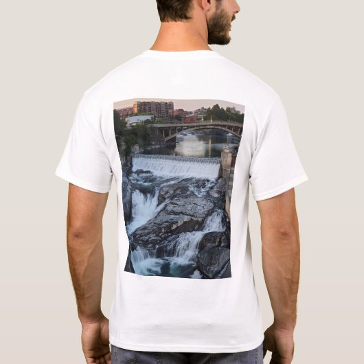 Spokane Falls WA-T - Shirt (Rückseite)
