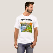 Spokane Falls Washington T - Shirt (Vorne ganz)
