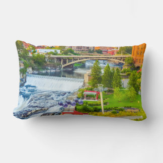 Spokane Falls Washington Throw Kissen