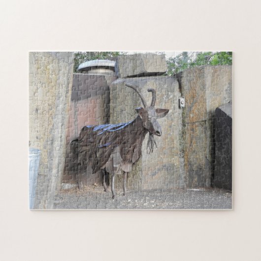 Spokane Garbage Eating Goat Puzzle (Horizontal)