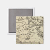 Spokane Land Magnet (Vorderseite/Rückseite)