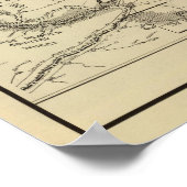 Spokane Land Poster (Ecke)