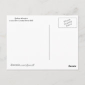 Spokane Mountain Postkarte (Rückseite)