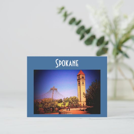 Spokane (Park) Postkarte (Stehend Vorderseite)