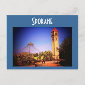 Spokane (Park) Postkarte (Vorderseite)