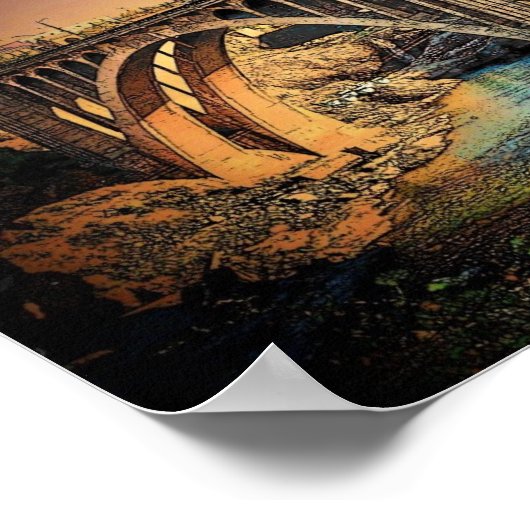 Spokane Poster (Ecke)