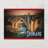 Spokane Postkarte (Vorderseite)