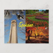 Spokane Postkarte (Vorderseite)