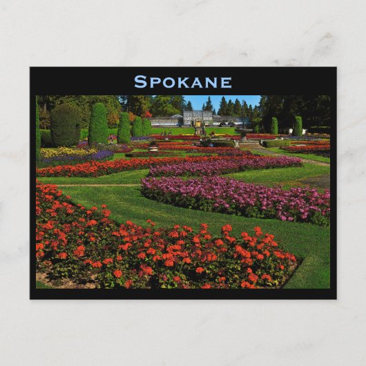 Spokane Postkarte (Vorderseite)