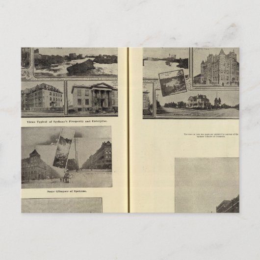 Spokane Postkarte (Vorderseite)