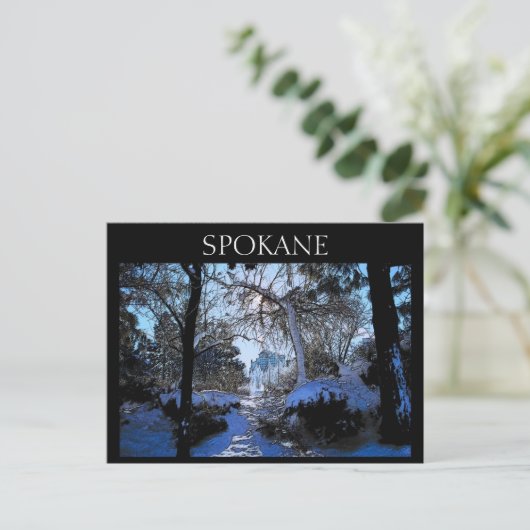 Spokane Postkarte (Stehend Vorderseite)