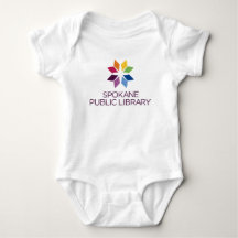 Spokane Public Library Baby Bodysuit
