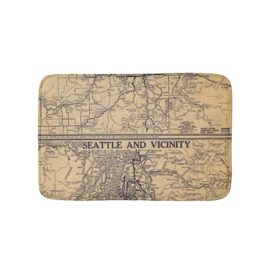 Spokane, Seattle Badematte (Vorderseite)