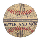 Spokane, Seattle Baseball (Rückseite)