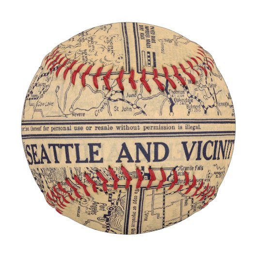 Spokane, Seattle Baseball (Vorderseite)