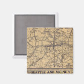 Spokane, Seattle Magnet (Vorderseite/Rückseite)