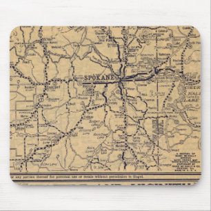 Spokane, Seattle Mousepad