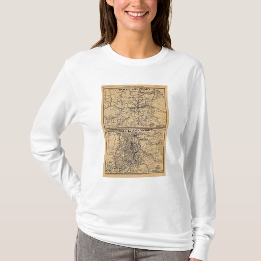 Spokane, Seattle T-Shirt (Vorderseite)