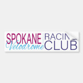Spokane Velodrome Racing Club Autoaufkleber (Vorne)