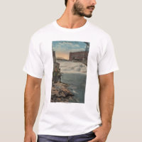 Spokane, WA - Paar-Fischen auf niedrigeren Fällen