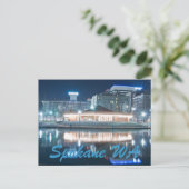 SPOKANE WA POSTKARTE (Stehend Vorderseite)