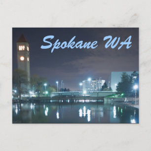 SPOKANE WA POSTKARTE