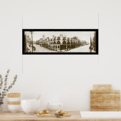 Spokane WA Restaurant Foto 1908 Poster (Küche)