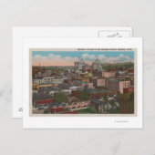 Spokane, WA - Skyline Sicht auf die Innenstadt Postkarte (Vorne/Hinten)