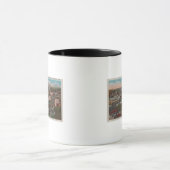 Spokane, WA - Skyline Sicht auf die Innenstadt Tasse (Zentrum)