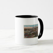 Spokane, WA - Skyline Sicht auf die Innenstadt Tasse (VorderseiteRechts)